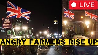 🚨 LIVE UK Farmers REBEL Against Protest Ban [upl. by Vivyan139]