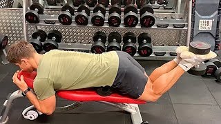 Dumbbell Hamstring Curl [upl. by Essirehs]