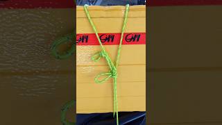 Both Side Of Tying Truckers Hitch knots knottying rope knottutorial knotart knot [upl. by Ninerb]