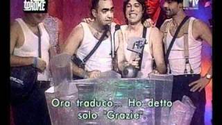 Elio e le Storie Tese premiati agli MTV EMA di Dublino 1999 [upl. by Nessaj]