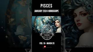 Pisces January 2024 Horoscope  Astrology Forecasts amp Monthly Predictions [upl. by Yesrej]