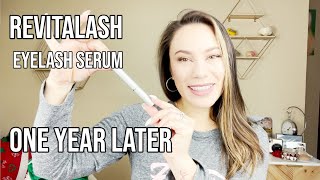 Revitalash Eyelash Serum  One year update [upl. by Lytle254]