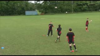 Basic Rugby Drill  1 Man Tunnel Run [upl. by Piggy]