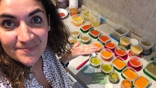 🍵 SVEZZAMENTO 🥣Prepariamo insieme le pappe da congelare [upl. by Augustina150]