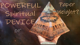 The Resin Arts ORGONITE PYRAMID with Copper amp Iron powder [upl. by Tutankhamen]