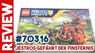 Lego Nexo Knights 70316 Jestros Gefährt der Finsternis  Review amp Timelaps  Spielzeugwelten [upl. by Annaet]