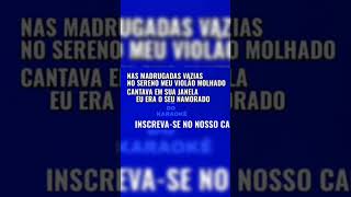 KARAOKÊ SEQUÊNCIA AMADO BATISTA VERSÃO REGGAE [upl. by Ellevel]