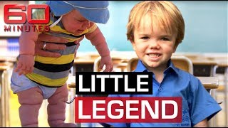 Boy with rare form of dwarfism makes big leap  60 Minutes Australia [upl. by Stambaugh362]