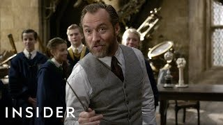 How Jude Law Was Cast As A Younger Dumbledore In Fantastic Beasts The Crimes Of Grindelwald [upl. by Jilli942]