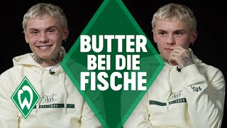 Isak HansenAarøen  BUTTER BEI DIE FISCHE  either  or Werder Bremen [upl. by Llyrat]