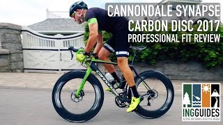 Cannondale Synapse Carbon Disc 2017 Fit Review [upl. by Imhskal927]