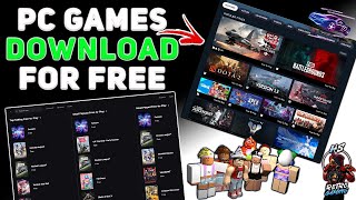 How To Download Free Games in PC amp Laptop  Pc game free download  Free computer game install [upl. by Neffirg]