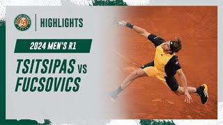 Tsitsipas vs Fucsovics Round 1 Highlights  RolandGarros 2024 [upl. by Ribak]