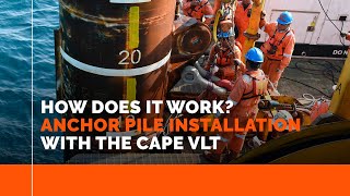 ANCHOR PILE INSTALLATION HOW DOES IT WORK [upl. by Eisnyl]