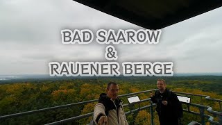 Bad Saarow Aussichtsturm Rauener Berge und Scharmützelsee [upl. by Annaohj]