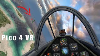 Warplanes Battles over Pacific Multiplayer VR  Pico 4 Standalone Gameplay [upl. by Yur776]