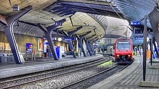 Vevey TrainStation  Switzerland HD [upl. by Elem]