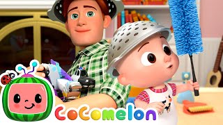 Cleaning Machine JJ Helps Tidy  CoComelon  Nursery Rhymes amp Kids Songs [upl. by Aisyram]