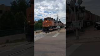 BNSF SD70ACE with a K5LLA sounding through Fort Collins [upl. by Lida]