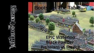 EPIC Waterloo Black Powder  Prussians vs French [upl. by Hamforrd]