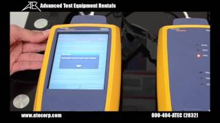 How to Use the Fluke Versiv Series Part 1 DSX50008000 Cable Certifier [upl. by Hance316]