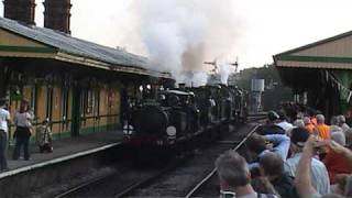 Bluebell 50th Anniversary gala Cavalcade  run past No 4 [upl. by Goss]