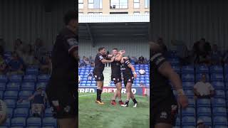 TRY Ugo Tison scores his first Super League try for London Broncos [upl. by Noy]