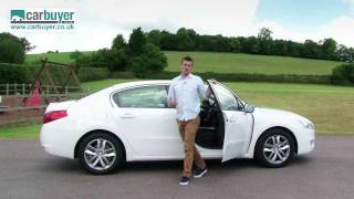 Peugeot 508 saloon review  CarBuyer [upl. by Enidualc]