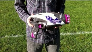 Nerf Rebelle Powerbelle  Range Test Stock [upl. by Razid]