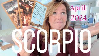 SCORPIO  WOW You Dodged A BULLET IN April  April 2024 Monthly Zodiac Tarot Reading [upl. by Nathaniel]