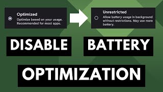 Google Pixel Tip  How to Exclude an App from Androids Battery Optimization Feature [upl. by Notniuq]