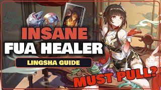 Lingsha Full Guide  Best Relic Light Cones Teams  Honkai Star Rail [upl. by Nednal]