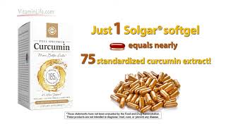 Combat INFLAMATION With Curcumin  Solgar Curcumin [upl. by Ynnij]