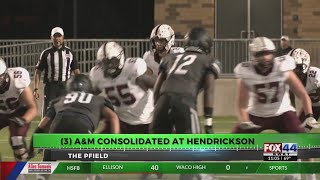 Friday Night Football Fever AampM Consolidated vs Hendrickson [upl. by Traver]