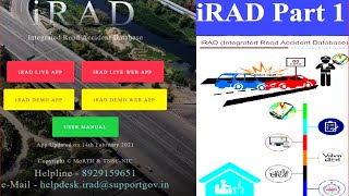 iRAD parivahan live application web app download install and working part 1 Installation Login [upl. by Teplitz52]