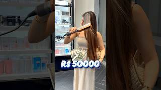 50000 VIRAL Hair straightener😱🤯 notsponsored honestreview shorts [upl. by Asseneg]