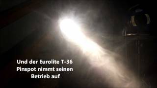 Produkttest Eurolite T36 Pinspot [upl. by Hillyer894]