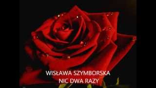 Wisława Szymborska Nic dwa razy recytacja [upl. by Askwith]