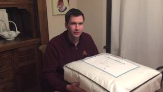 Brooklinen Down Comforter Review 1 [upl. by Bullivant]