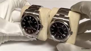 ROLEX OYSTER PERPETUAL 39 MM VS EXPLORER 39 MM [upl. by Trauts]