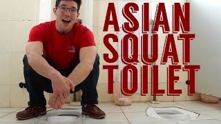 How to Use an Asian Squat Toilet [upl. by Maisel270]