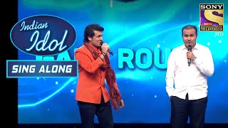 Virender Sehwag ने लगाए Sonu Nigam के साथ Melodious Chords  Indian Idol  Sing Along [upl. by Aizatsana]