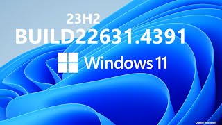 Windows 11 Cumulative Update Preview build 226314391 23H2 KB5044380  Oct 22windows1123h2 [upl. by Pontone]