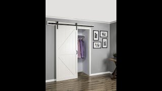 Barn Door Installation [upl. by Hgielrahc]