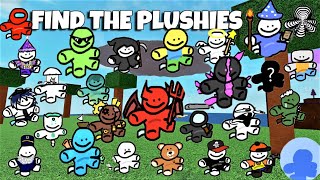 ROBLOX  Find the Plushies  32 Plushies [upl. by Nahsyar302]