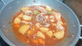 Chicken Afritada Recipe khalcom [upl. by Noinatrad895]