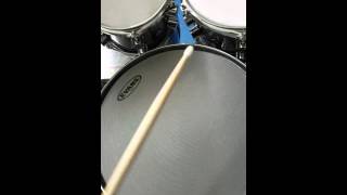 Evans Hybrid snare head on Starclassic Maple 14quot [upl. by Northrop]