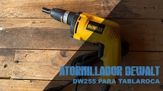 Atornillador Para Tablaroca DeWalt DW255 [upl. by Birch]