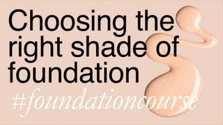 Finding The Right Shade Of Foundation  Lisa Eldridge [upl. by Einnov]