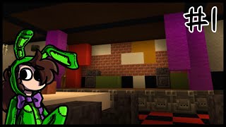 Building Five Nights at Freddys 1 in Minecraft [upl. by Anahsit]